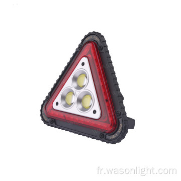 Lumière d&#39;avertissement de triangle de lumière d&#39;inondation LED étanche portable